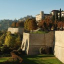 foto dei paesi di bergamo lombardia italia le mura monumento paesaggio antico